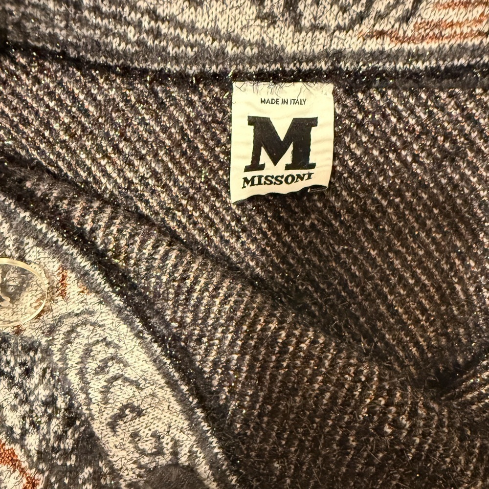 Missoni Hooded Knit Long Cardigan Sweater Coat - Picture 6 of 6